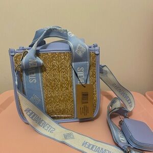 Powder blue Steve Madden Cross body bag